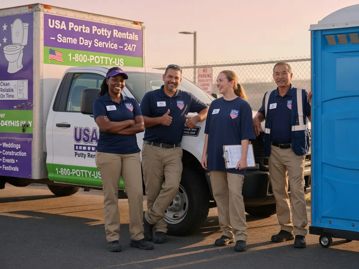 Porta Potty Rental company in New Lexington, OH