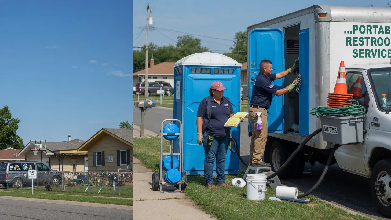 Portable Toilet Rental in New Lexington, OH near me